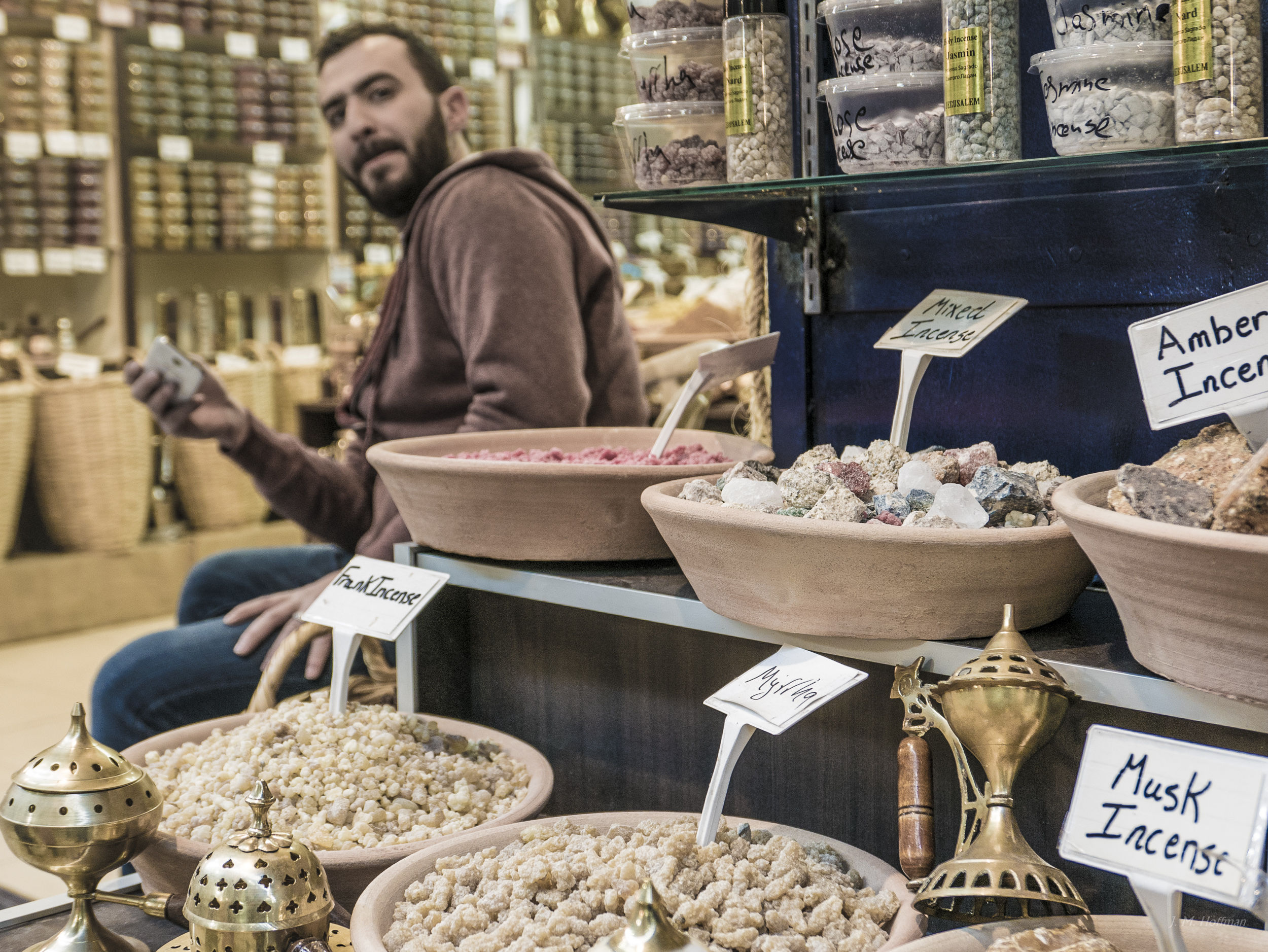 Spice Merchant: Old City of Jerusalem