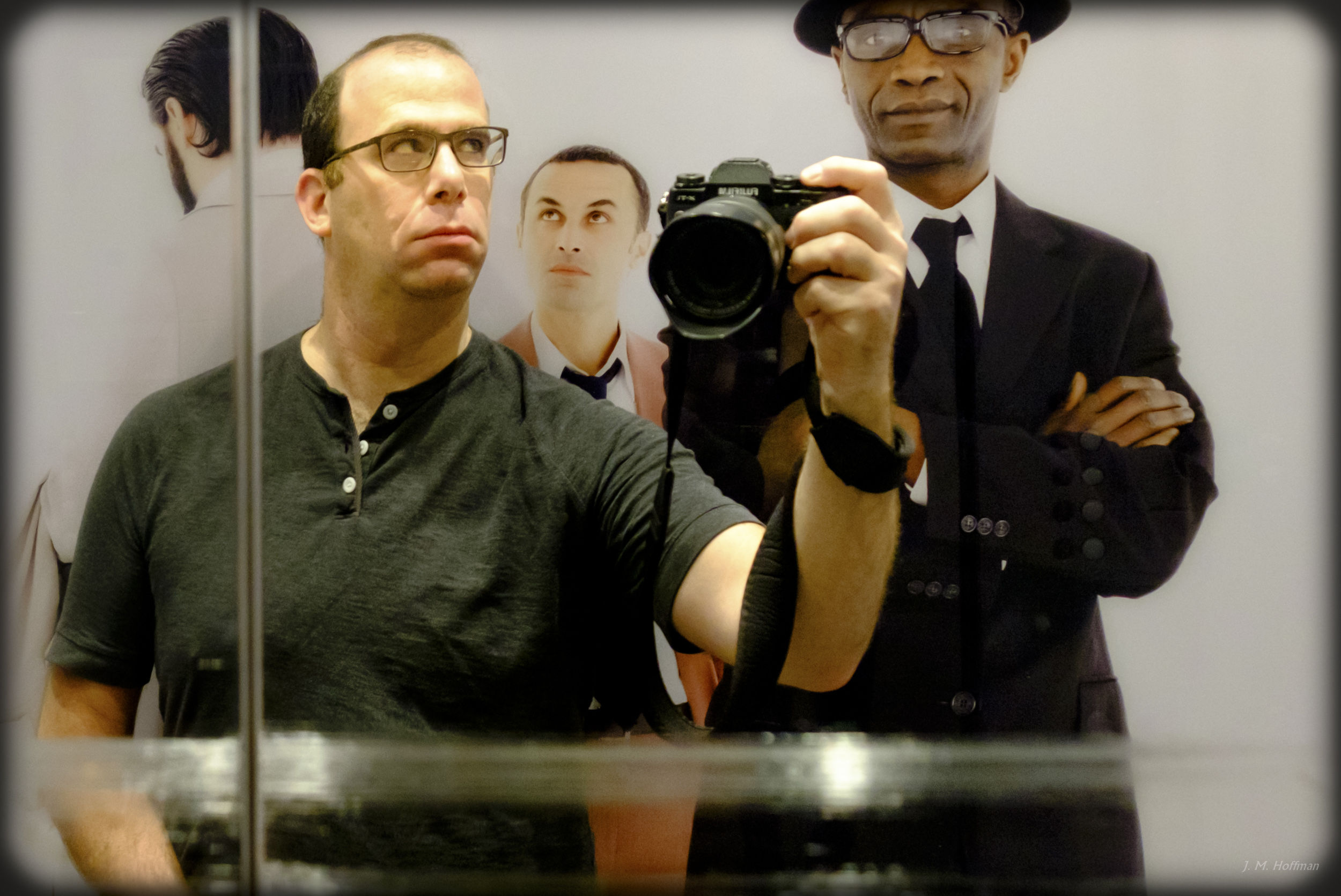 Selfie with Pretend People who are California Casual Chic: SLS Hollywood