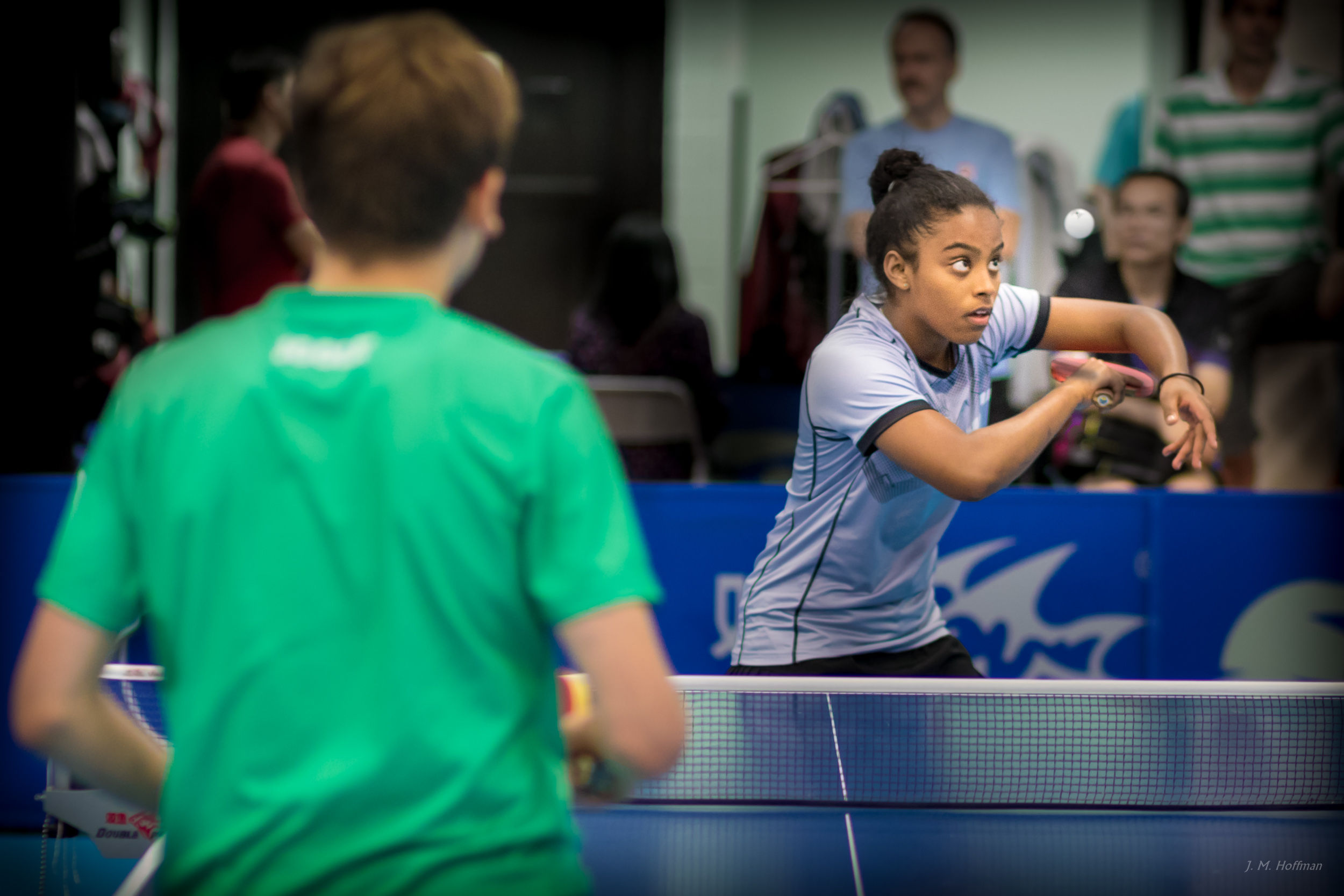 Yasiris Ortiz serves: 