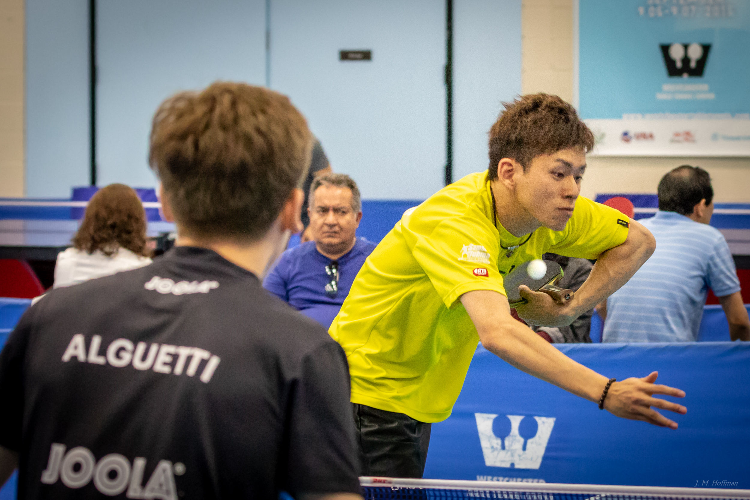 I'll look anywhere I want when I serve.: Westchester, NY