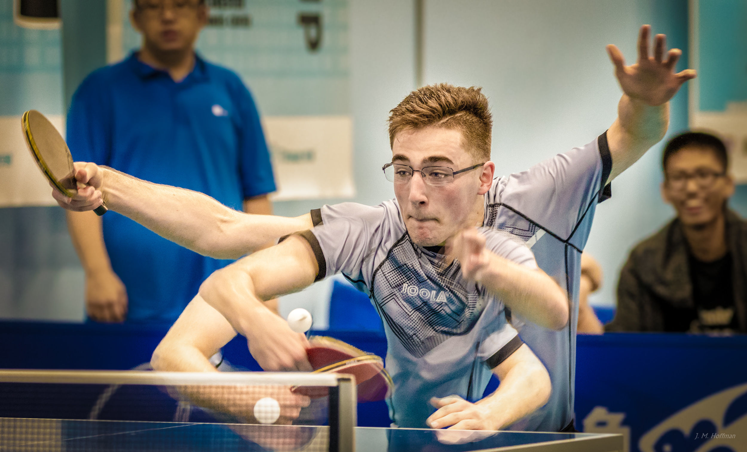 Backhand smash!: Westchester, NY