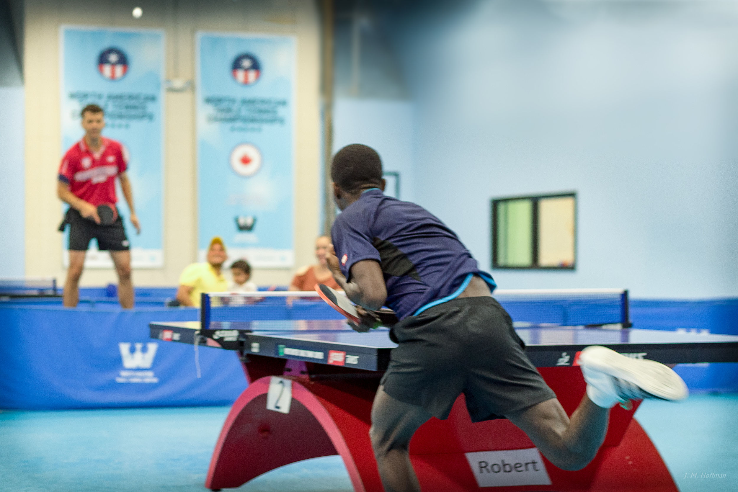 ...and Kokou drives Zoran onto a riser.: 